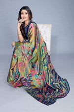 Thumbnail for Mirchi Fashion Women's Chiffon Forest Designer Saree