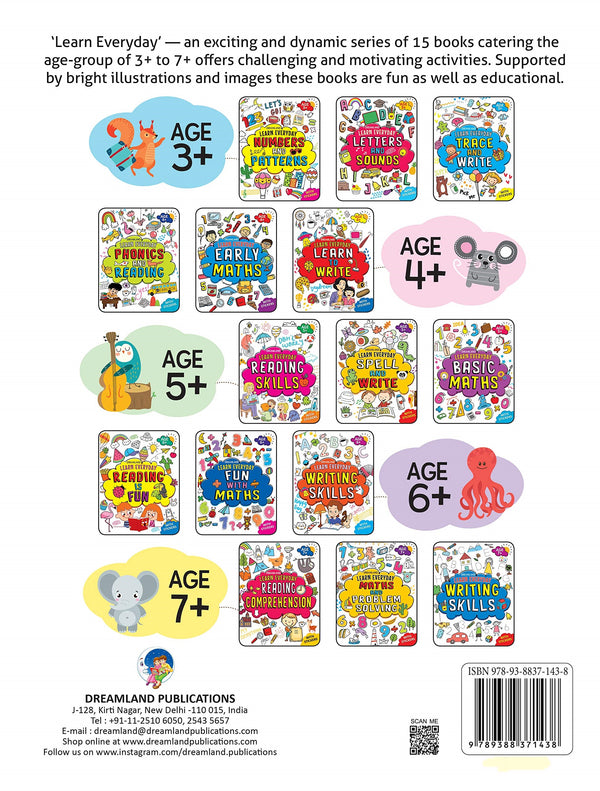 Dreamland Learn Everyday Learn to Write - Age 4+ - Distacart