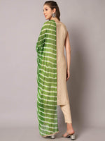 Thumbnail for Kalini Floral Embroidered Mirror Work Kurta with Trousers & Dupatta - Distacart