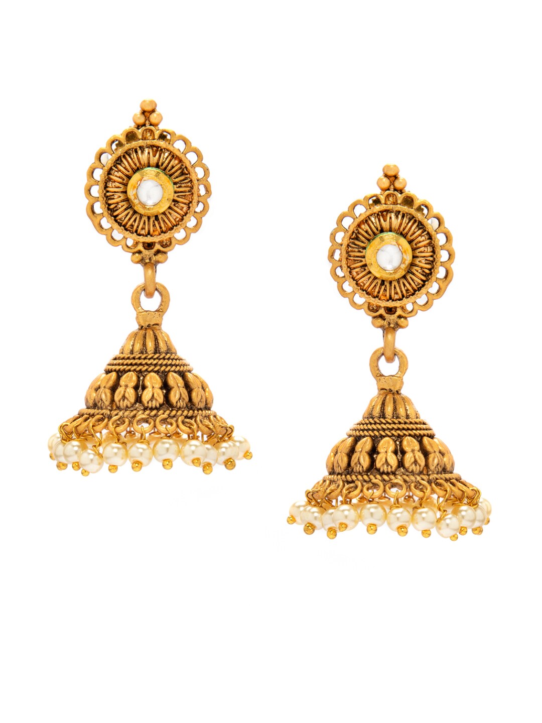 Rubans Women Gold-Plated Handcrafted Jewellery Set - Distacart