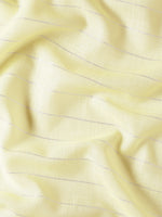 Thumbnail for Kalini Woven Design Striped Zari Pure Linen Saree - Distacart