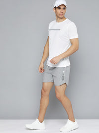 Thumbnail for HRX By Hrithik Roshan Running Men Optic White Antimicrobial Brand carrier Tshirts - Distacart