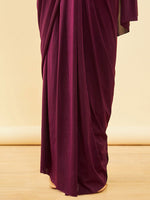 Thumbnail for Soch Beads and Stones Embellished Ready to Wear Saree - Distacart