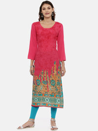 Thumbnail for Souchii Turquoise Blue Solid Slim-Fit Ankle-Length Leggings - Distacart