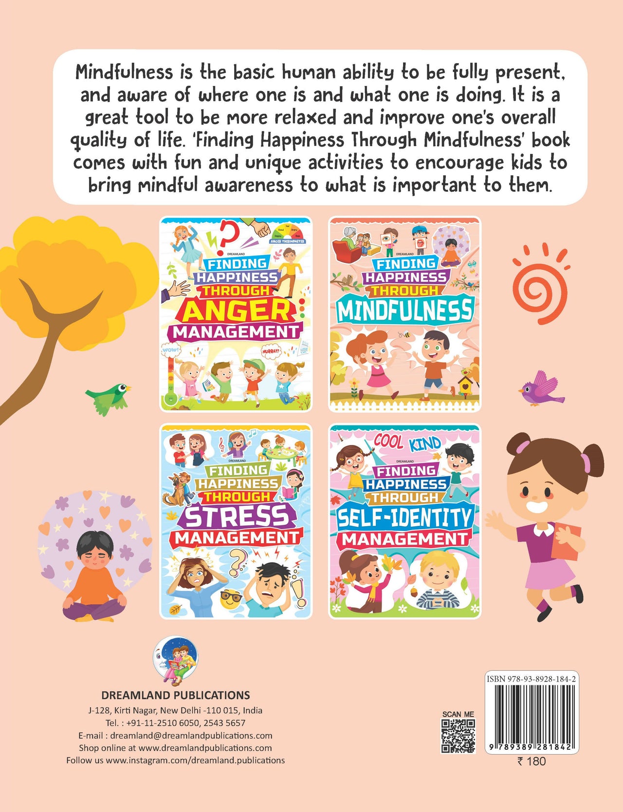 Dreamland Mindfulness - Finding Happiness Series : Children Interactive & Activity Book - Distacart