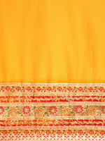 Thumbnail for Mitera Bandhani Gotta Patti Pure Chiffon Saree - Distacart