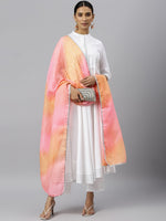 Thumbnail for Khushal K Women White Regular Gotta Patti Kurta with Palazzos & With Dupatta - Distacart