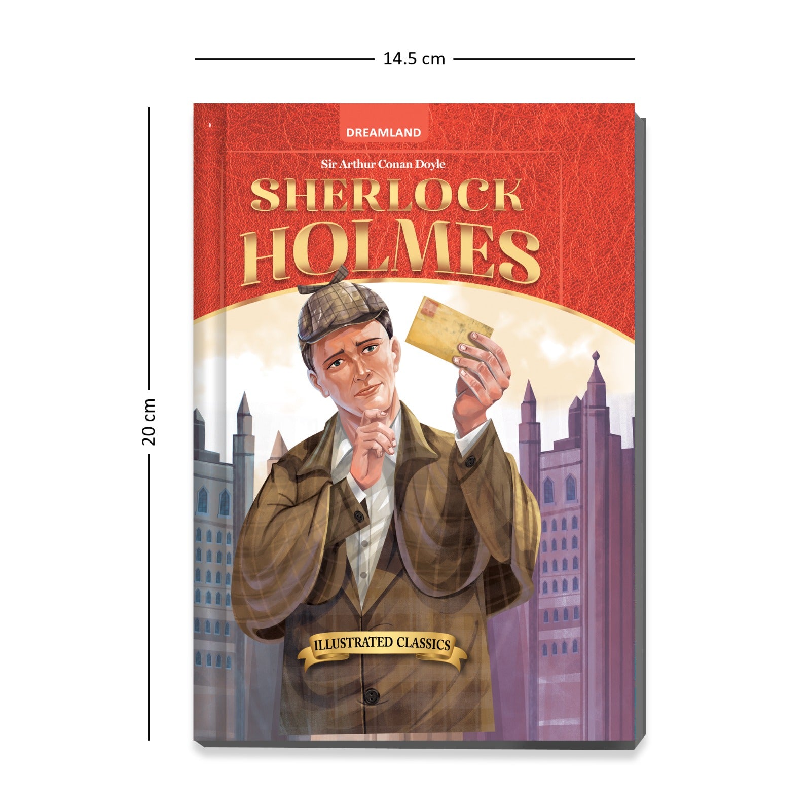Dreamland Publications Sherlock Holmes- Illustrated Abridged Classics for Children with Practice Questions : Children Classic Fiction Book - Distacart