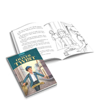 Thumbnail for Dreamland Publications Oliver Twist- Illustrated Abridged Classics for Children with Practice Questions : Children Classic Fiction Book - Distacart