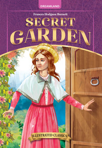 Thumbnail for Dreamland Publications Secret Garden- Illustrated Abridged Classics for Children with Practice Questions : Children Classic Fiction Book - Distacart