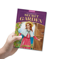 Thumbnail for Dreamland Publications Secret Garden- Illustrated Abridged Classics for Children with Practice Questions : Children Classic Fiction Book - Distacart