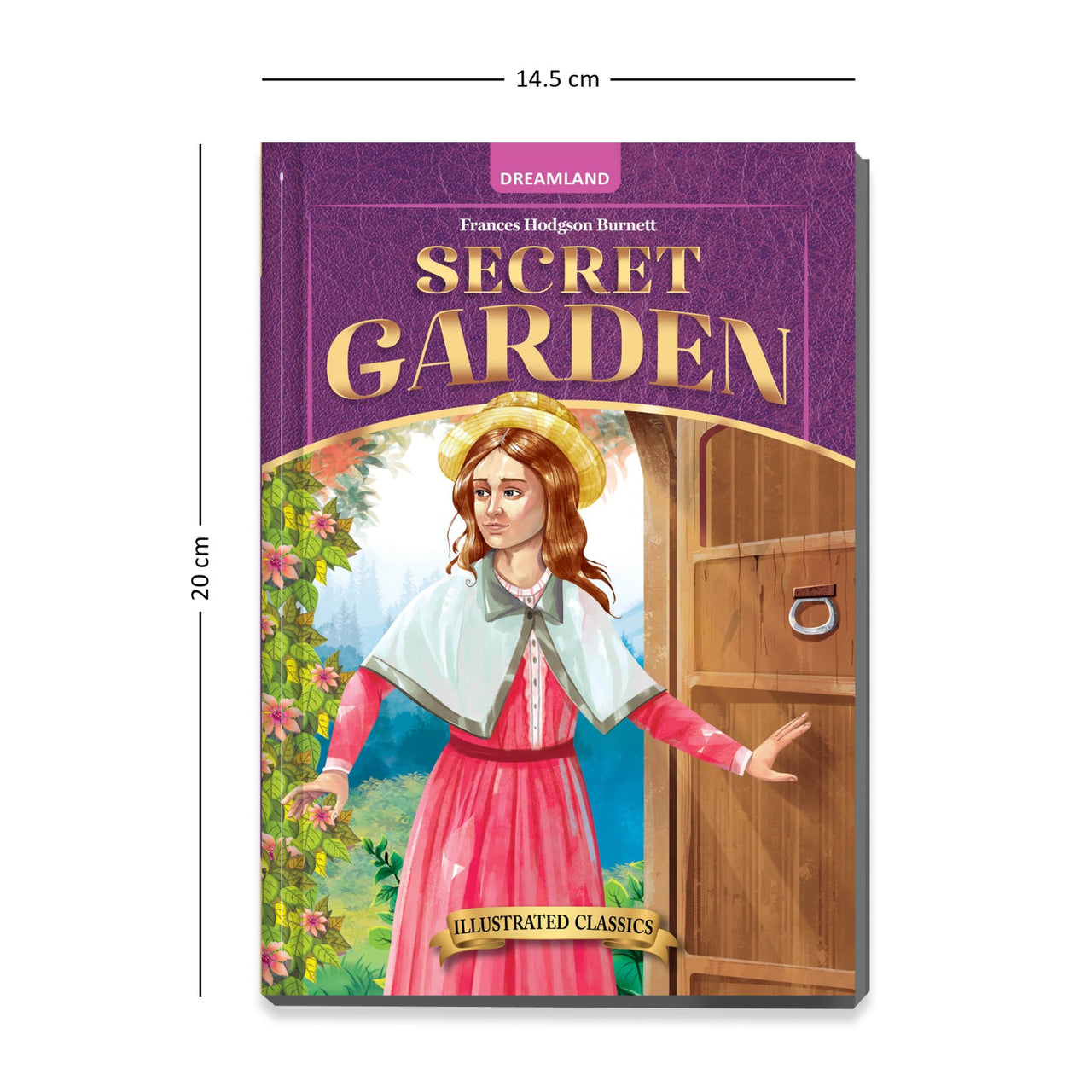 Dreamland Publications Secret Garden- Illustrated Abridged Classics for Children with Practice Questions : Children Classic Fiction Book - Distacart