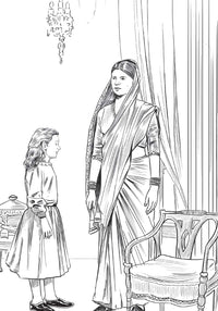 Thumbnail for Dreamland Publications Secret Garden- Illustrated Abridged Classics for Children with Practice Questions : Children Classic Fiction Book - Distacart