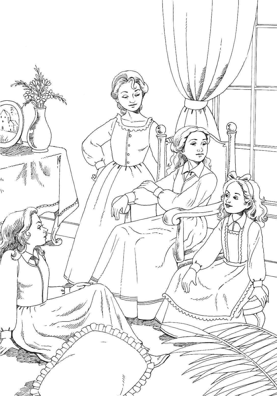 Dreamland Publications Little Woman- Illustrated Abridged Classics for Children with Practice Questions : Children Classic Fiction Book - Distacart