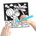 Thumbnail for Dreamland Publications Unicorn - Velvet Art Set With 10 Free Sketch Pens - Distacart