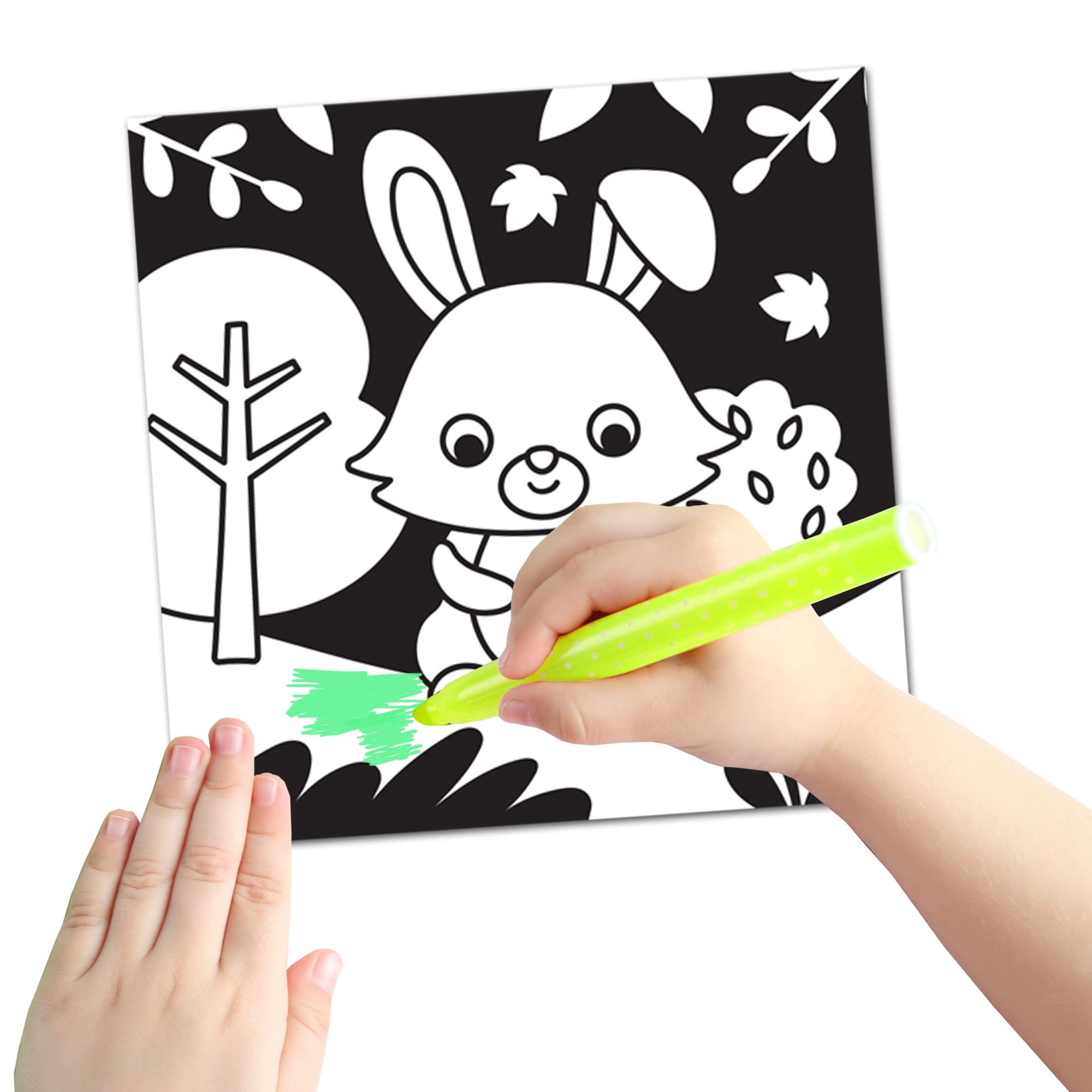 Dreamland Publications Farm - Velvet Art Set With 10 Free Sketch Pens - Distacart