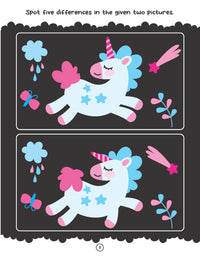 Thumbnail for Dreamland Publications Unicorn World Activities - I Can Solve Activity Book for Kids Age 4- 8 Years | With Colouring Pages, Mazes, Dot-to-Dots - Distacart