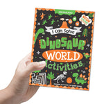 Thumbnail for Dreamland Publications Dinosaur World Activities - I Can Solve Activity Book for Kids Age 4- 8 Years | With Colouring Pages, Mazes, Dot-to-Dots - Distacart
