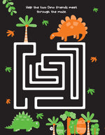Thumbnail for Dreamland Publications Dinosaur World Activities - I Can Solve Activity Book for Kids Age 4- 8 Years | With Colouring Pages, Mazes, Dot-to-Dots - Distacart