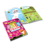 Thumbnail for Dreamland Publications Brain Train Activity Book for Kids Age 6+ - With Colouring Pages, Mazes, Puzzles and Word searches Activities - Distacart