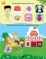 Thumbnail for Dreamland Publications Brain Train Activity Book for Kids Age 6+ - With Colouring Pages, Mazes, Puzzles and Word searches Activities - Distacart