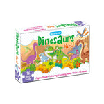 Thumbnail for Dreamland Publications Dinosaurs World Jigsaw Puzzle for Kids – 96 Pcs | With Colouring & Activity Book and 3D Model - Distacart