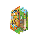 Thumbnail for Dreamland Publications Die Cut Window Board Book - In the Jungle - Distacart