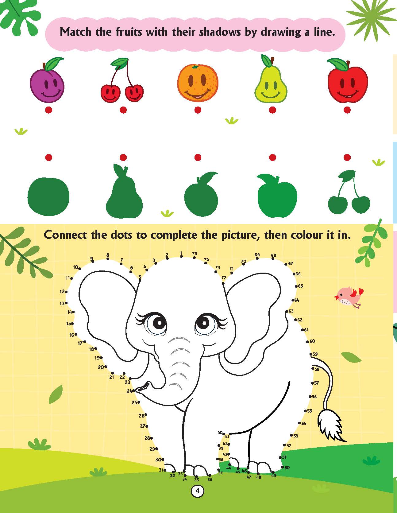 Dreamland Publications Brain Train Activity Book for Kids Age 3+ - With Colouring Pages, Mazes, Puzzles and Word searches Activities - Distacart