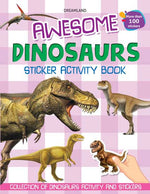Thumbnail for Dreamland Awesome Dinosaurs (Sticker Activity Book) - Distacart