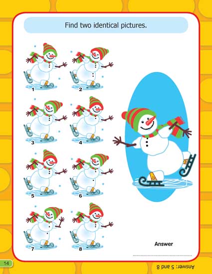 Dreamland Publications Brain Boosting - Find The Difference (Age 4+) : Children Interactive & Activity Book - Distacart