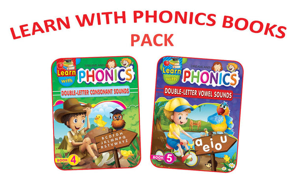 Dreamland Learn with Phonics pack -2 (2 Titles) - Distacart