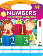 Thumbnail for Dreamland Write and Wipe Book - Numbers - Distacart
