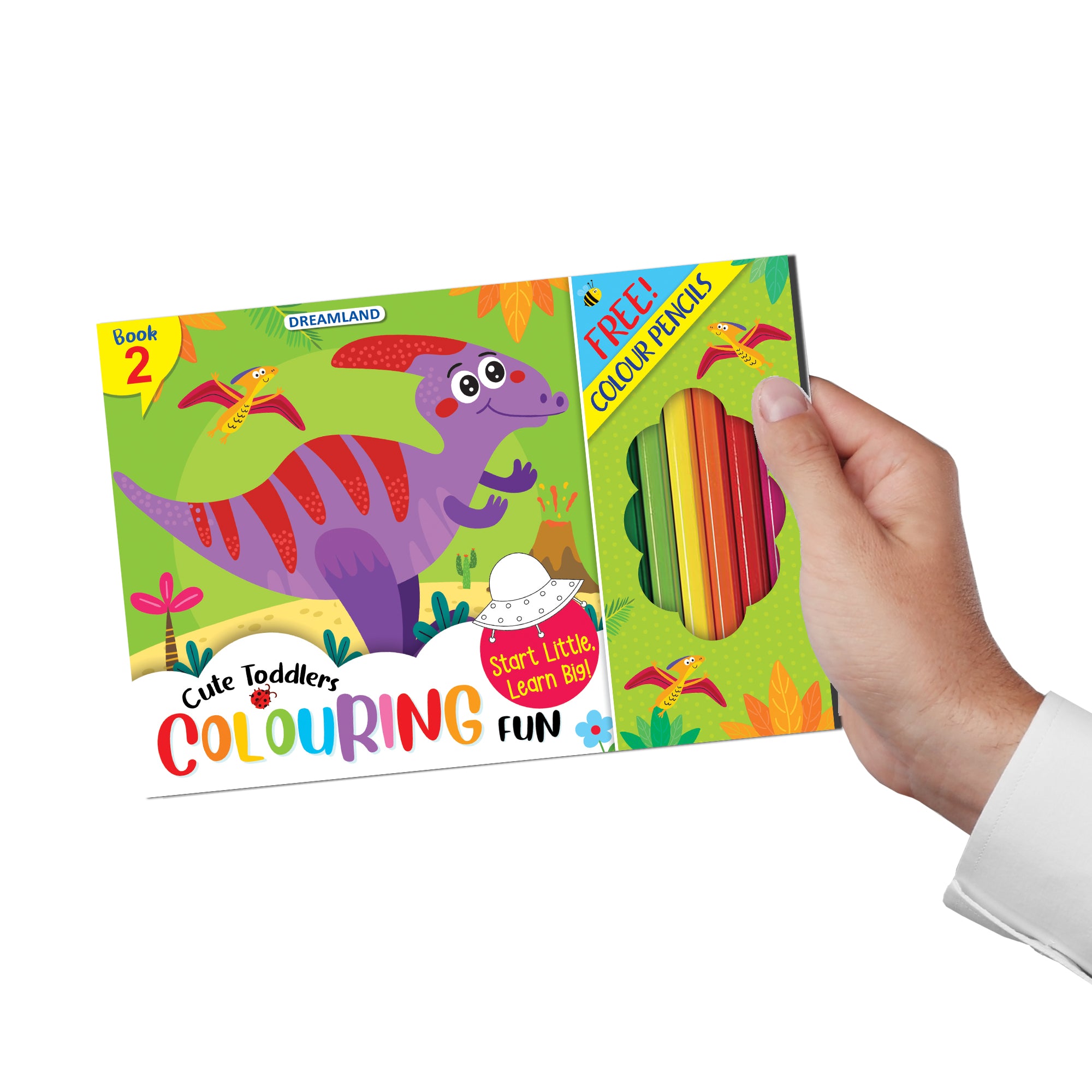 Dreamland Publications Cute Toddlers Colouring Fun Book 2 for Kids - Distacart