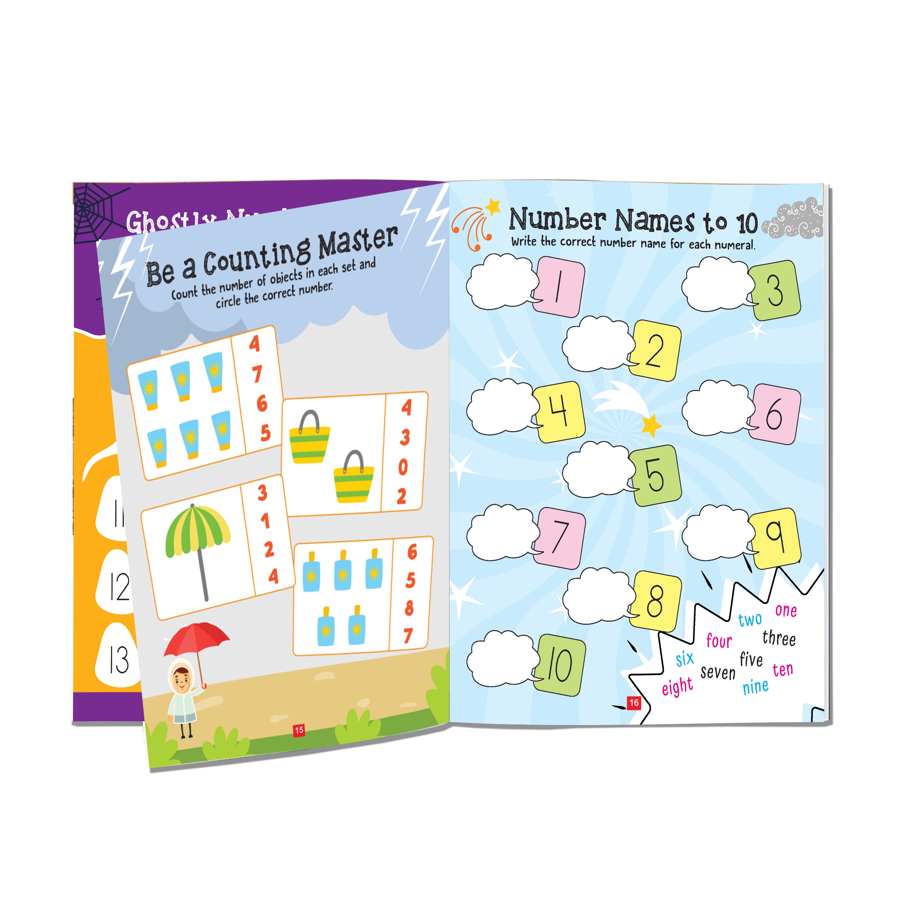 Dreamland Publications Maths Activity Book Age 4+ : Children's Interactive & Activity Book - Distacart