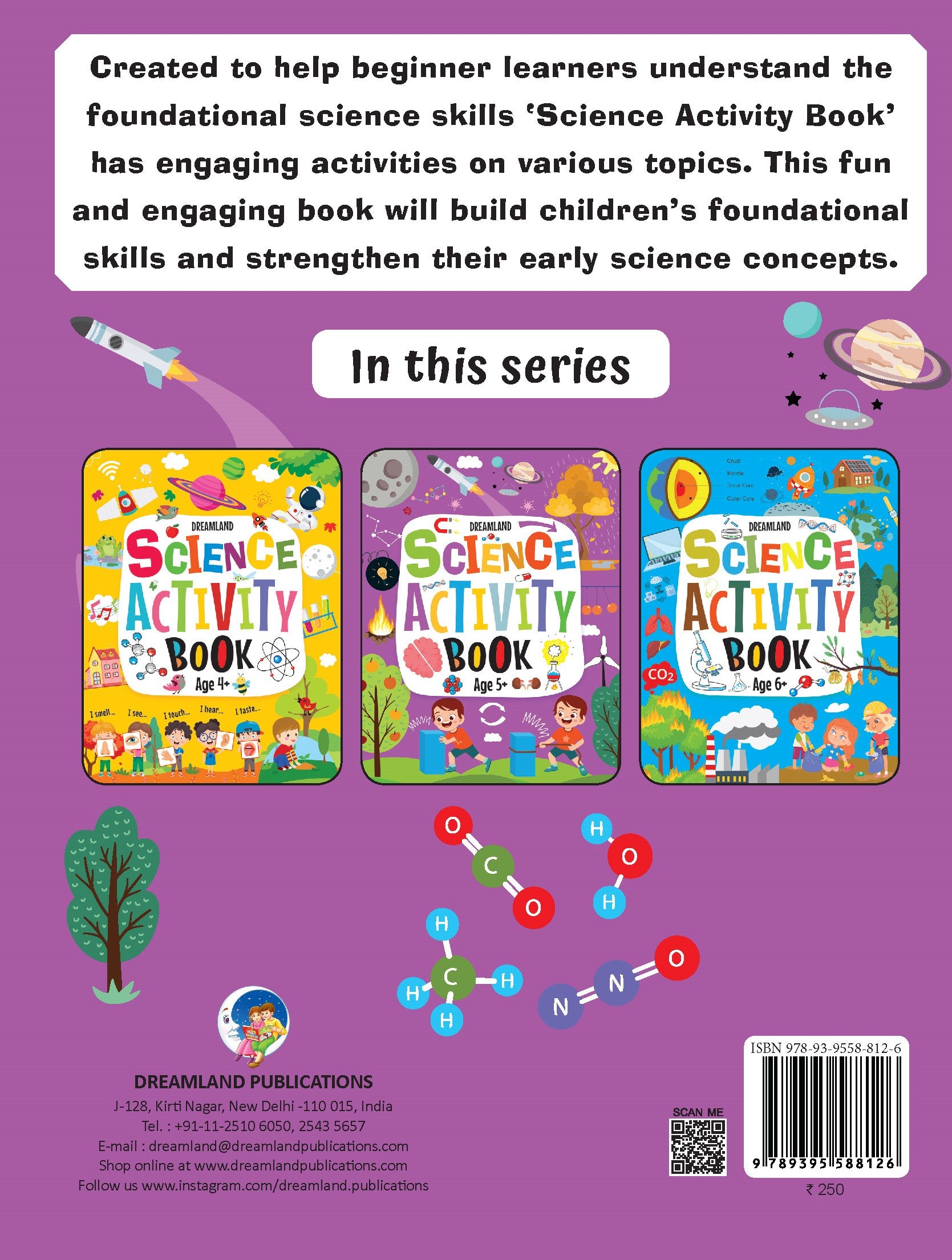 Dreamland Publications Science Activity Book Age 5+ : Children's Interactive & Activity Book - Distacart