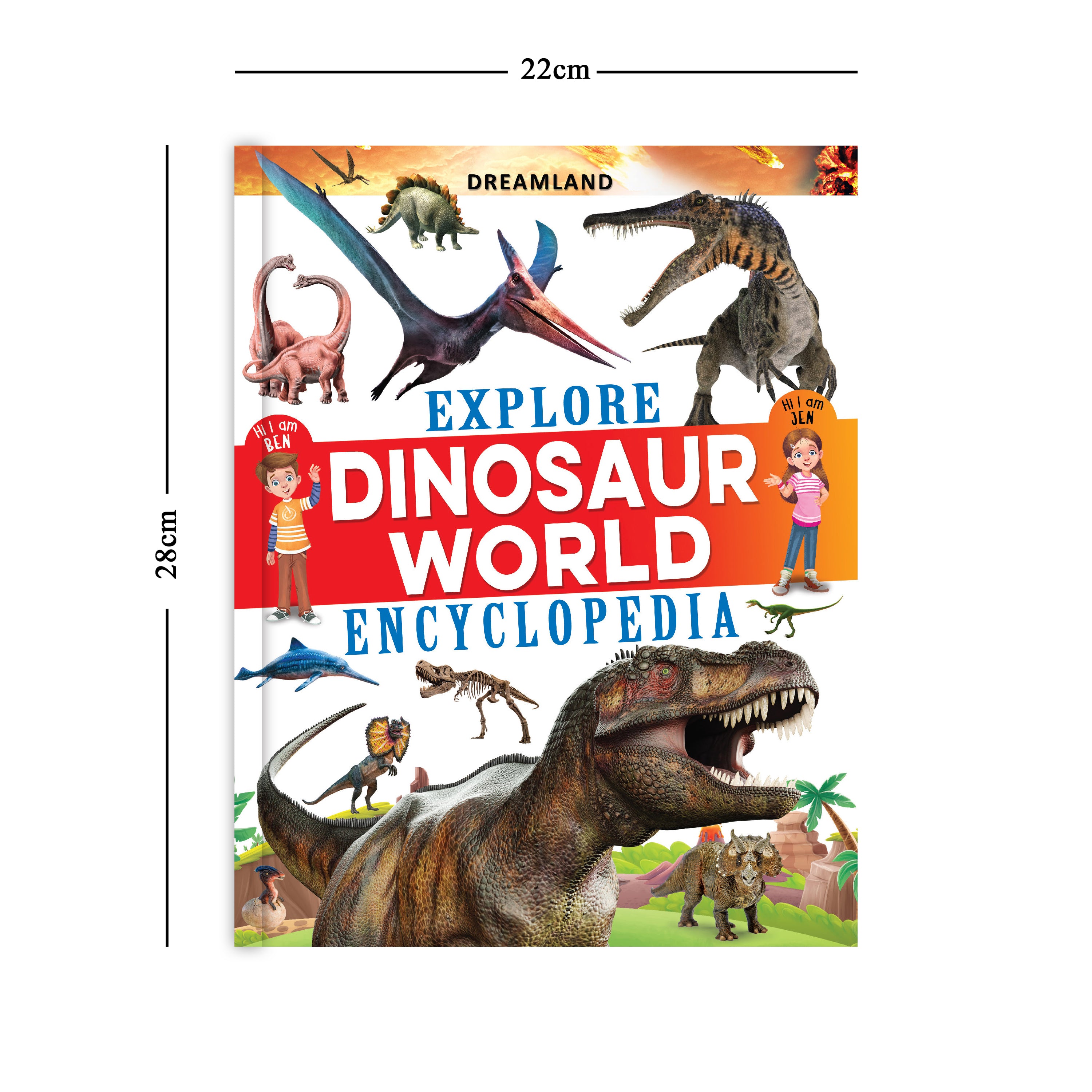 Dreamland Publications Explore Dinosaur World Encyclopedia : Children's Reference Book by - Distacart