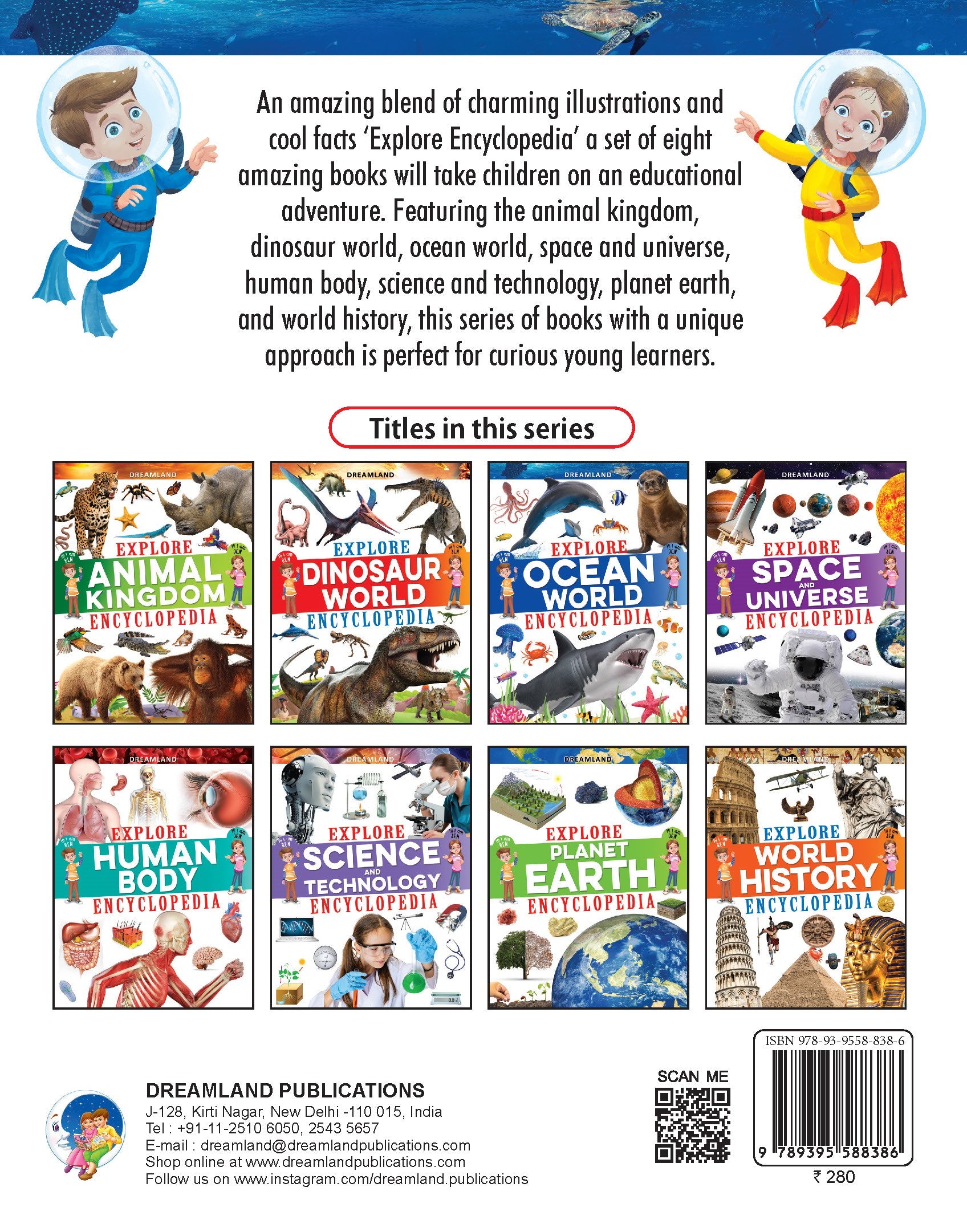 Dreamland Publications Explore Ocean World Encyclopedia : Children's Reference Book - Distacart