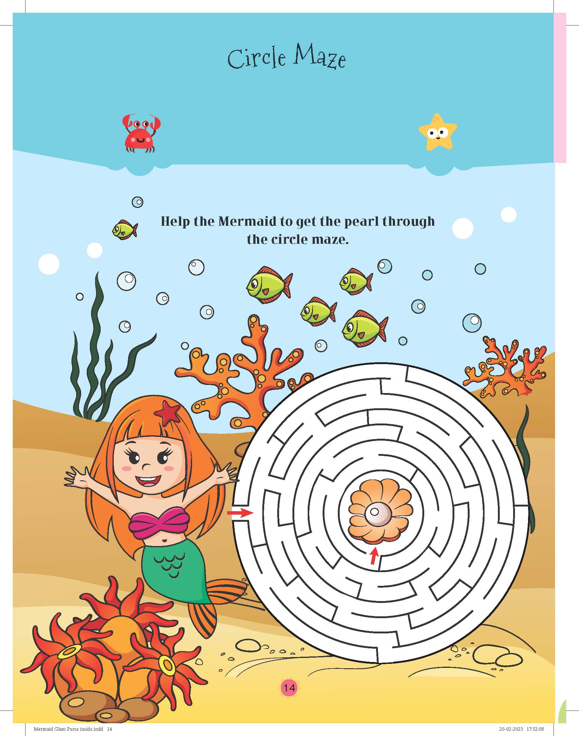 Dreamland Publications My Super Fancy Glam Purse - Marvellous Mermaid : Children's Interactive & Activity Book - Distacart