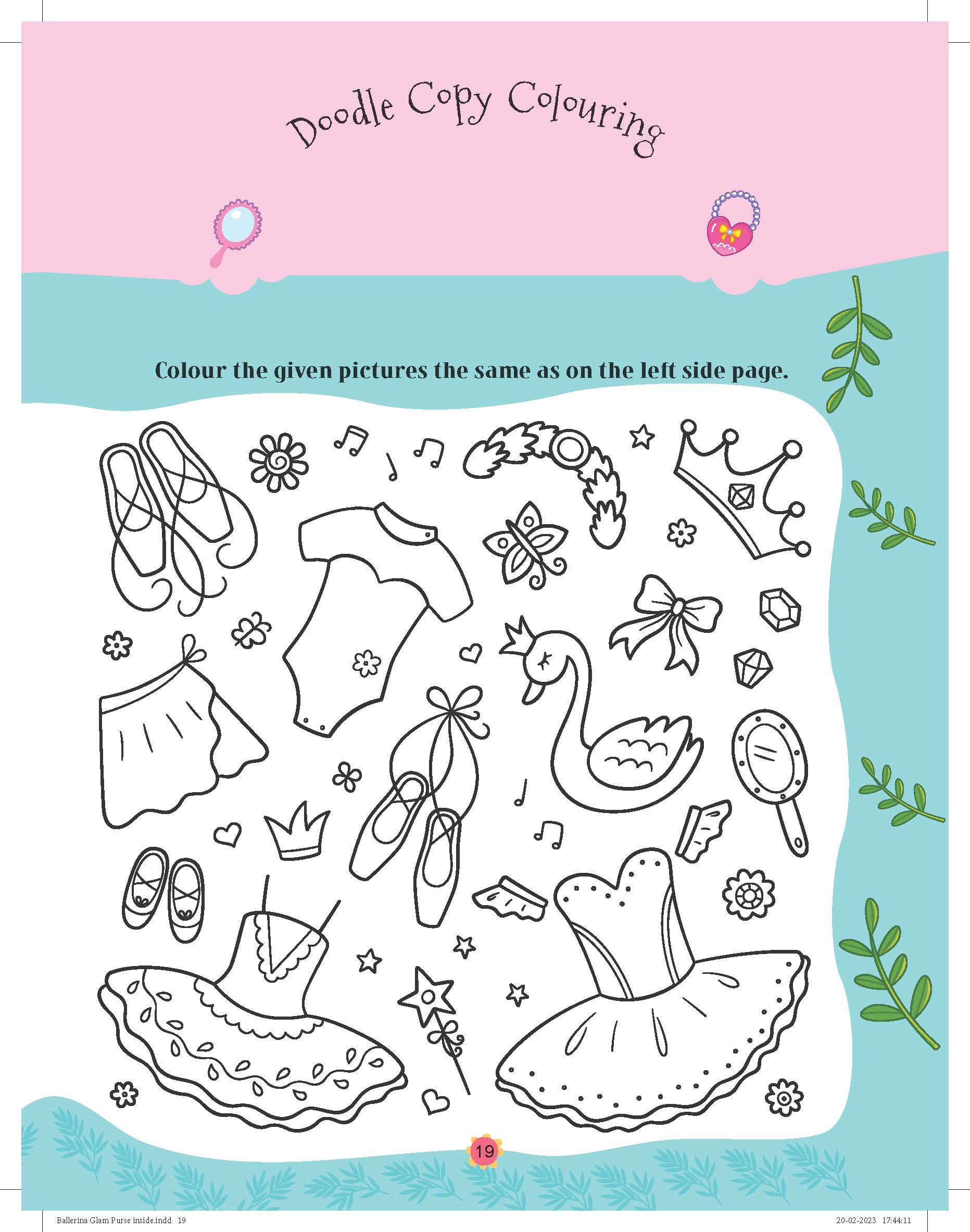 Dreamland Publications My Super Fancy Glam Purse - Beautiful Ballerina : Children's Interactive & Activity Book - Distacart