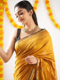 Thumbnail for Kalini Silk Blend Kanjeevaram Saree - Distacart