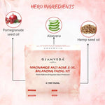 Thumbnail for Glamveda Niacinamide Anti Acne Facial Kit