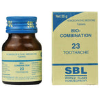 Thumbnail for SBL Homeopathy Bio-Combination 23 Toothache Tablets