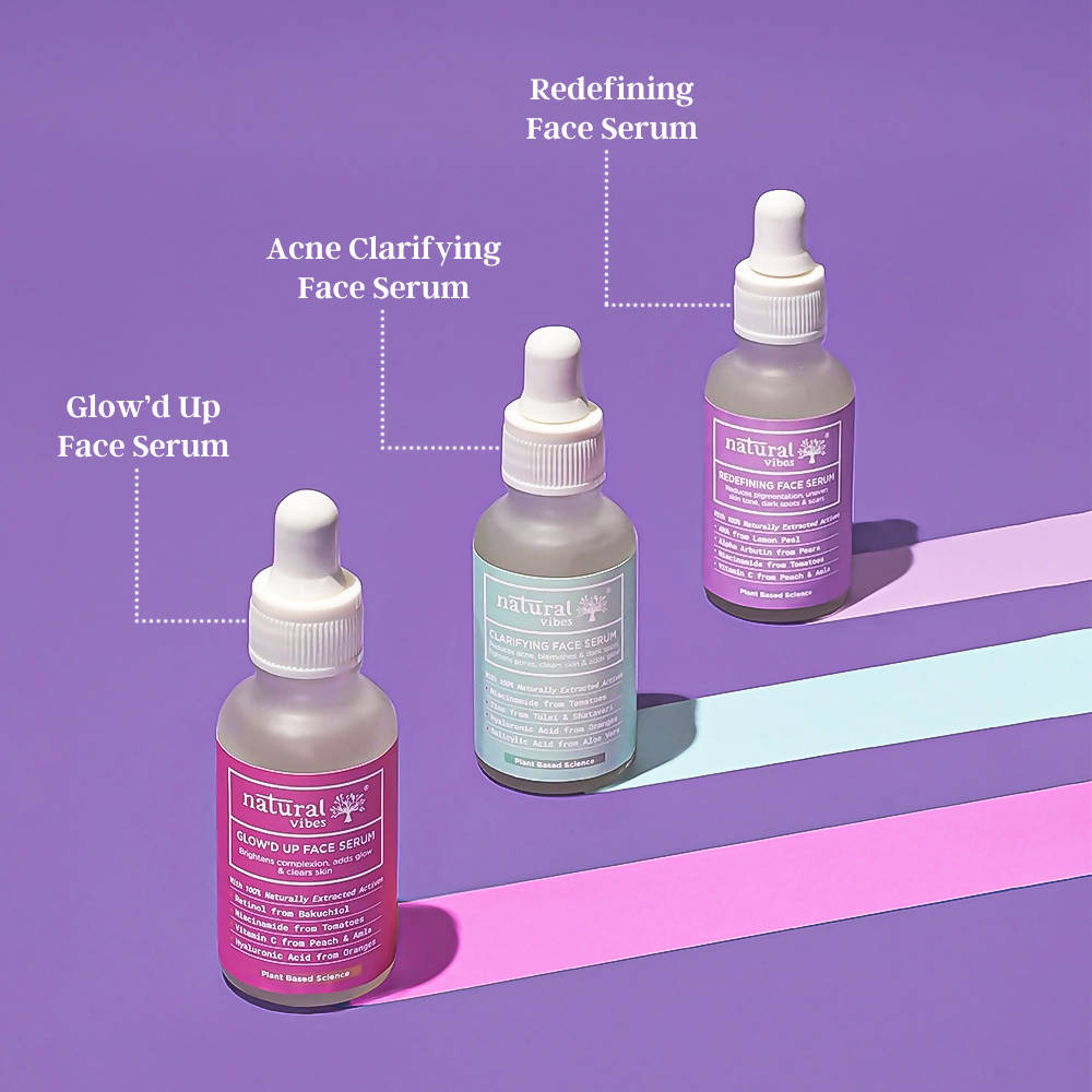 Natural Vibes Redefining Face Serum - Distacart