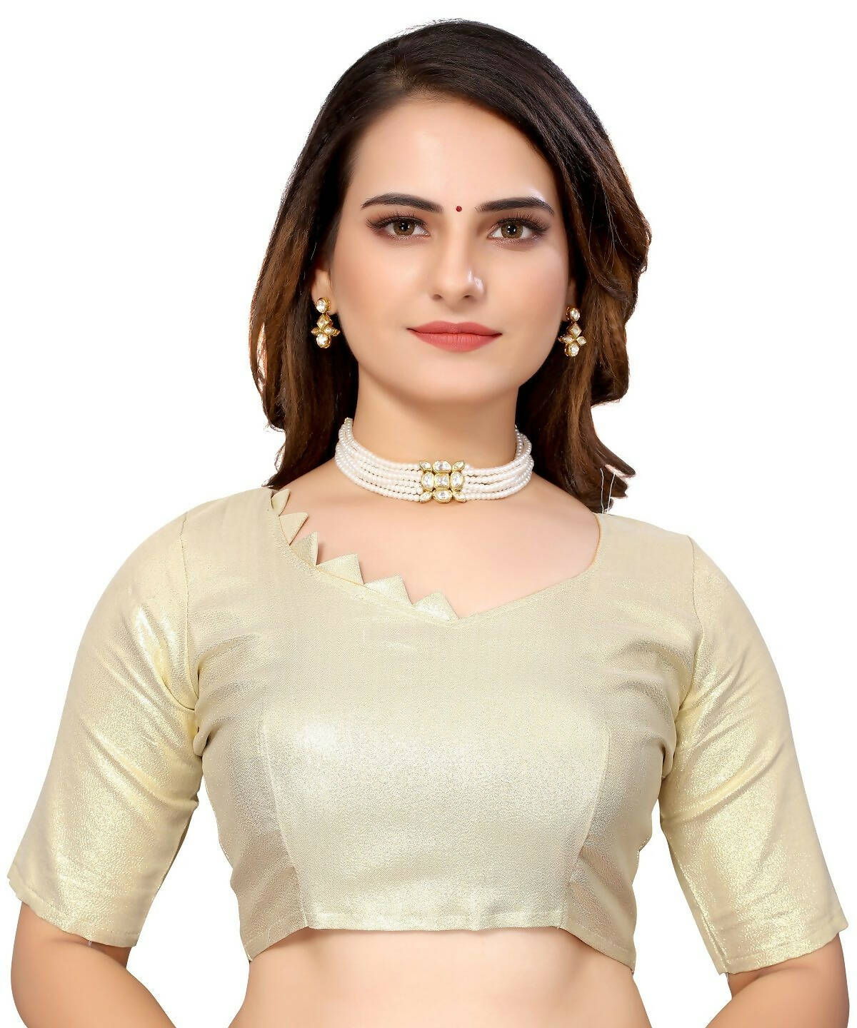 Vamika Orange Jari Work Chiffon Saree (GARVITA ORANGE) - Distacart