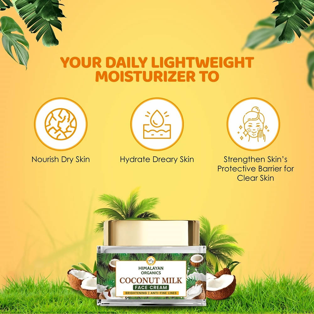 Hi Face CreamHimalayan Organics Coconut Milk Face Cream