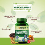 Thumbnail for Himalayan Organics Glucosamine Chondroitin & MSM Boswellia Serrata: