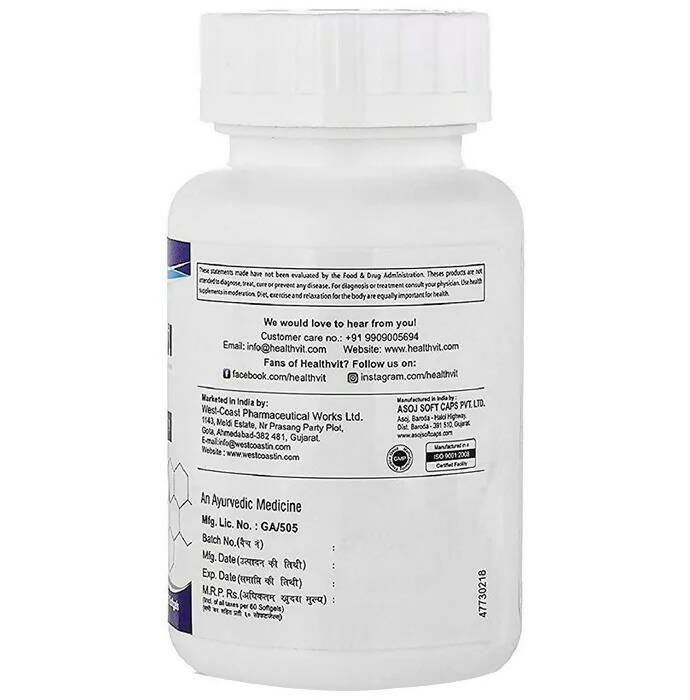 HealthVit Flaxseed Oil Softgel Capsules - Distacart