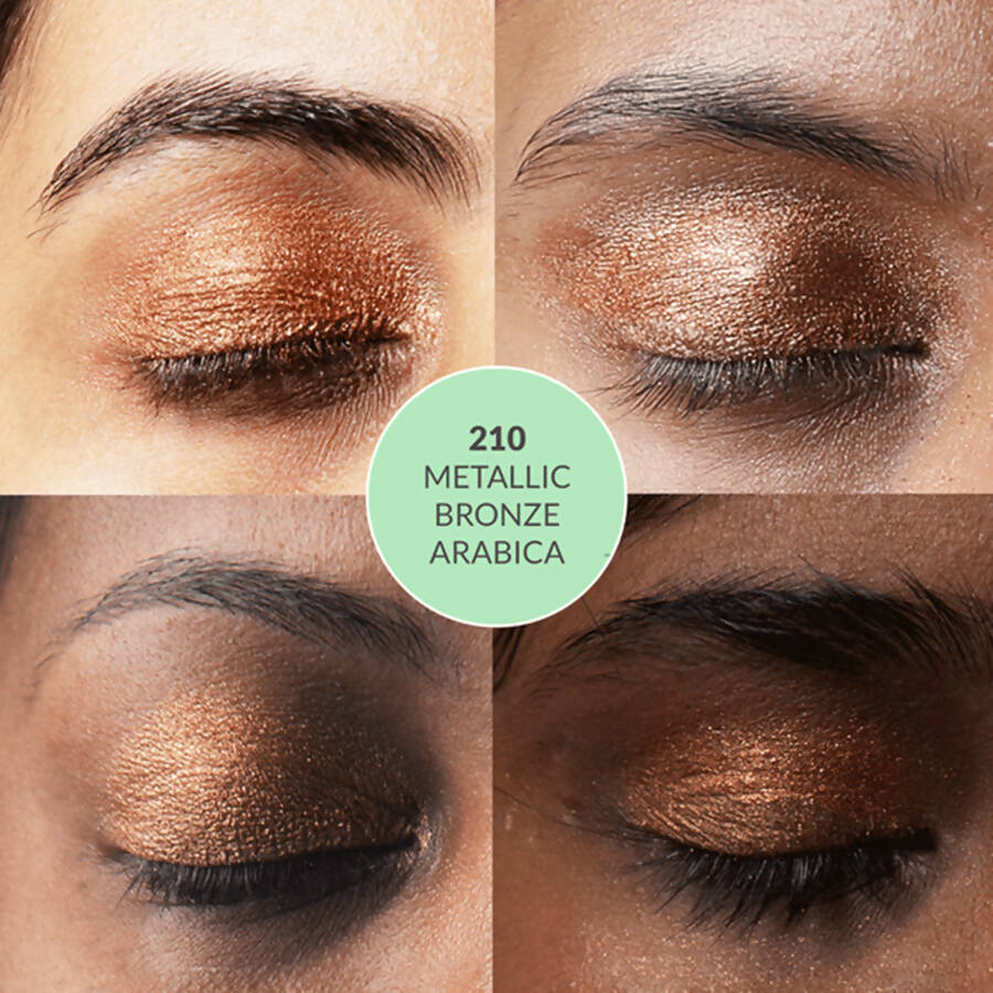 Disguise Satin Smooth Eyeshadow Squares - Metallic Bronze Arabica 210 - Distacart