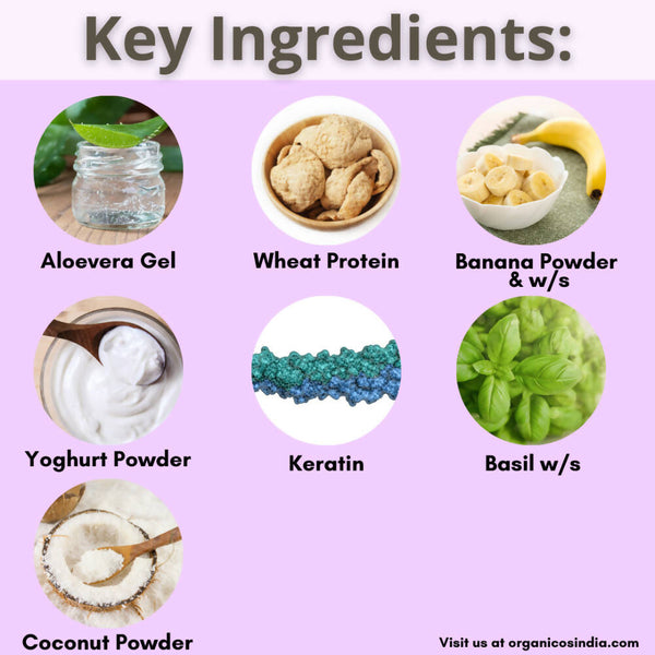 Organicos Smoothening & Anti Frizz Hair Spa Mask - Distacart