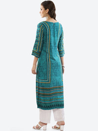 Thumbnail for Biba Women Geometric Printed Kurta - Distacart